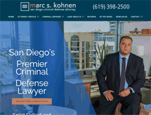 Tablet Screenshot of msklawyer.com